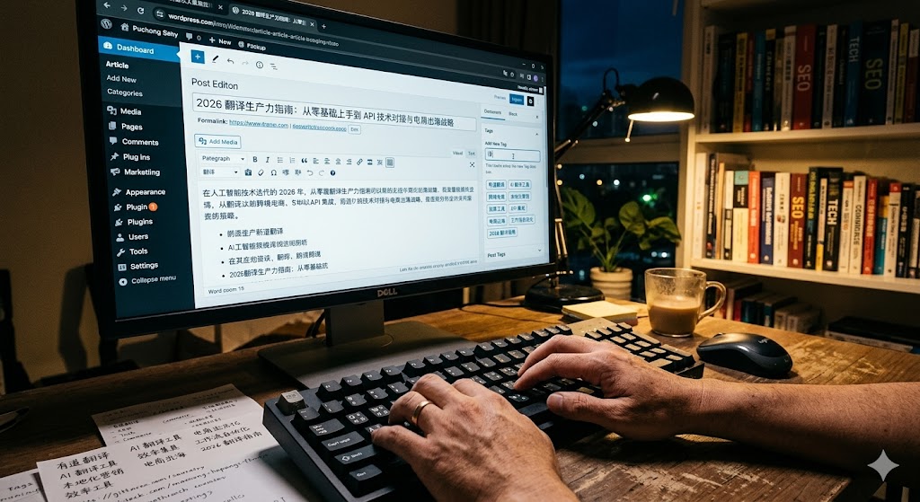 2026 翻译生产力指南：从零基础上手到 API 技术对接与电商出海战略