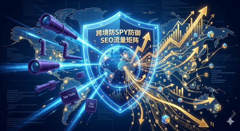跨境防 Spy，裂变 SEO 流量矩阵