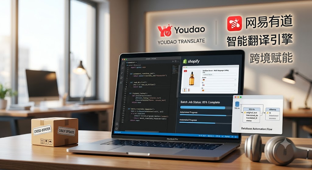 跨境出海效率高阶课：youdao translate download for pc 进阶脚本开发与数据库自动化挂载实操